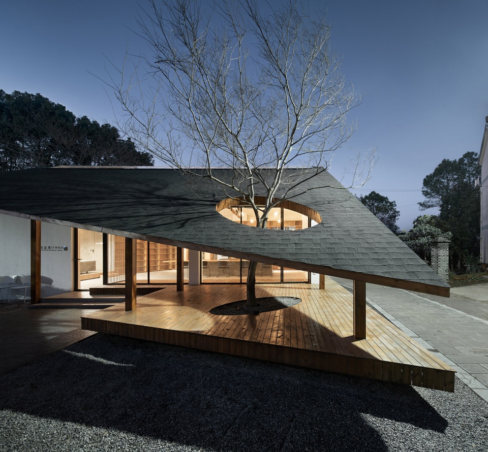 majialong village activity building china by mix architecture