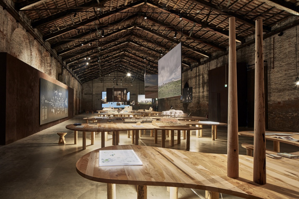 arcipelago italia italian pavilion of 16th international architecture exhibition of the venice biennale by mario cucinella architects