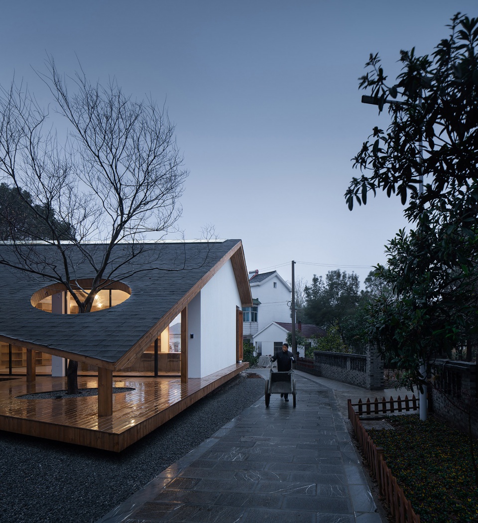 majialong village activity building china by mix architecture