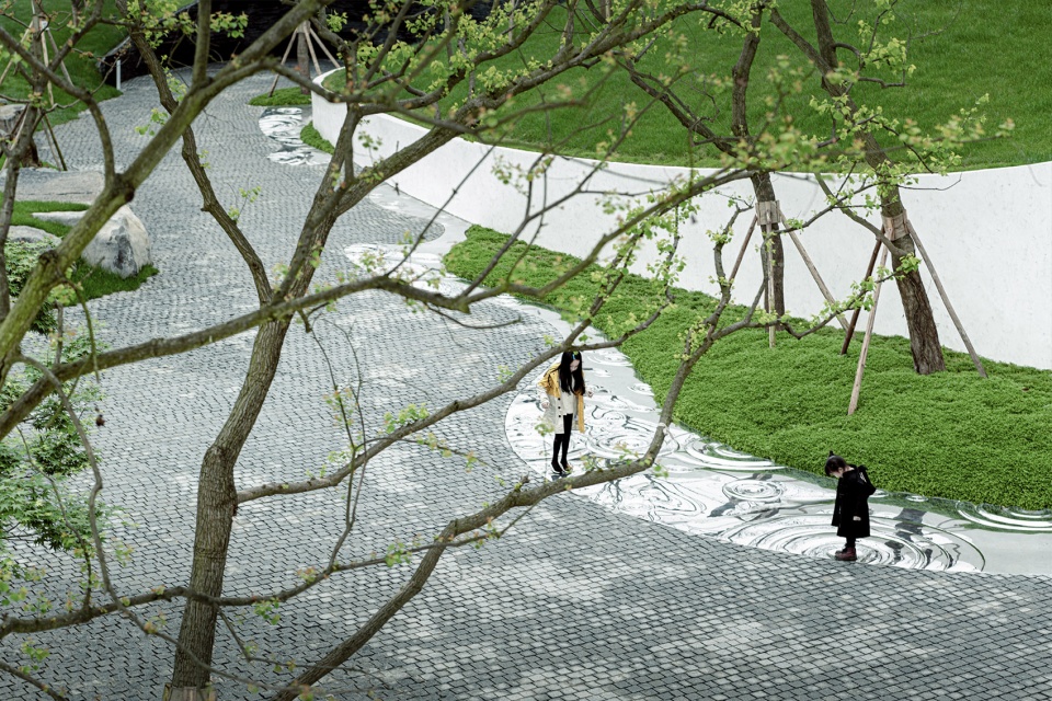 waterfront park of chongqing cultural tourism town china by change studio