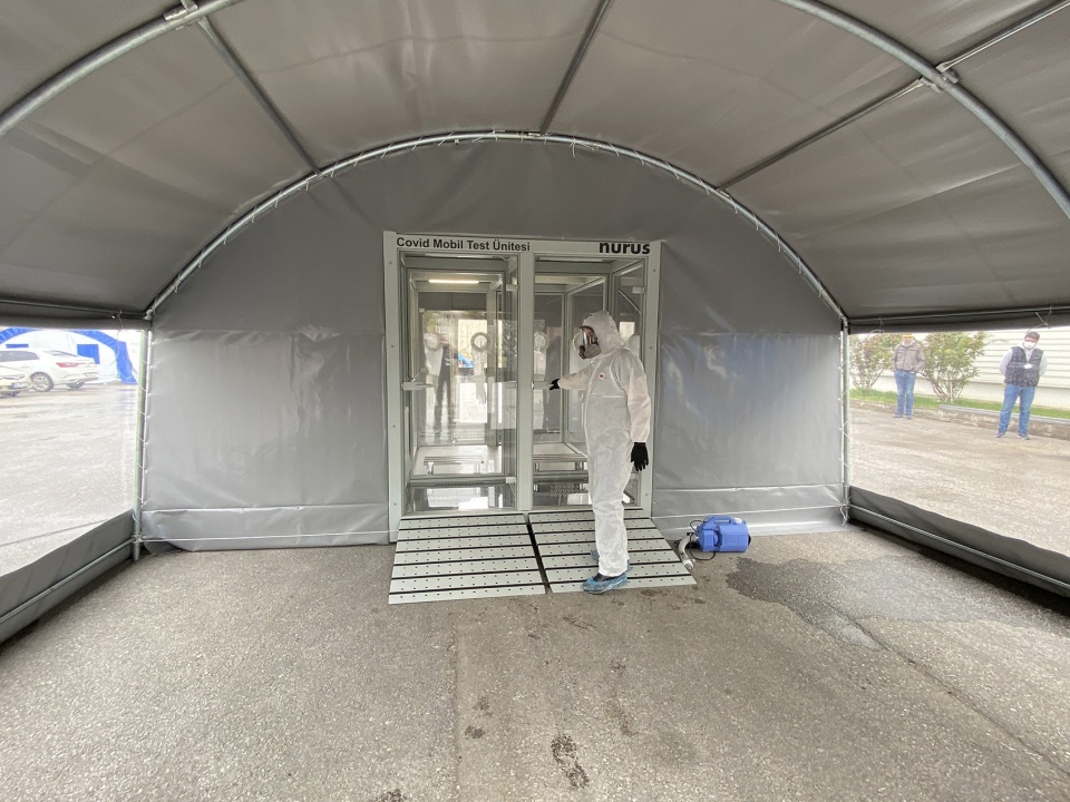 covid19 mobile test unit by nurus