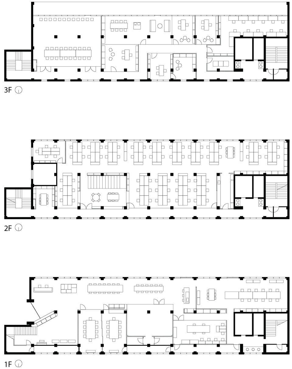 hipanda shanghai office china by office coastline