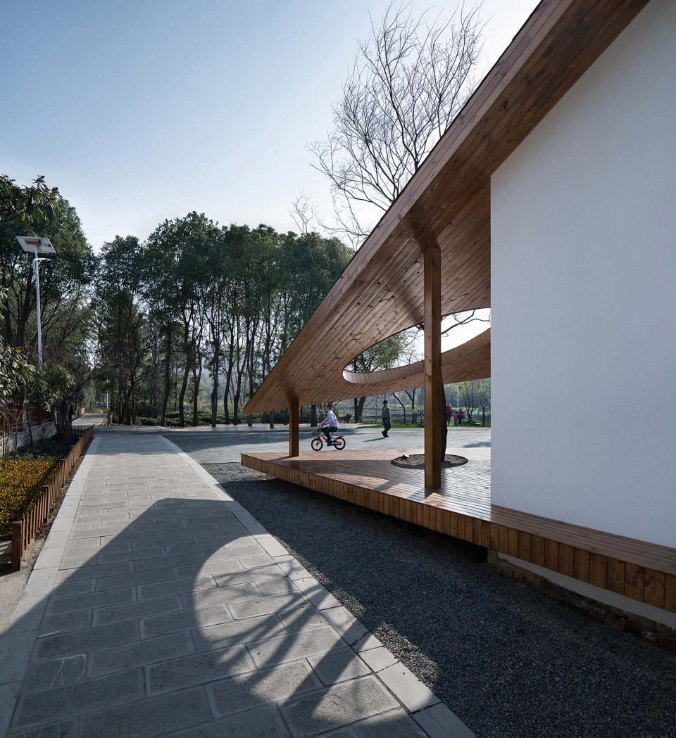 majialong village activity building china by mix architecture