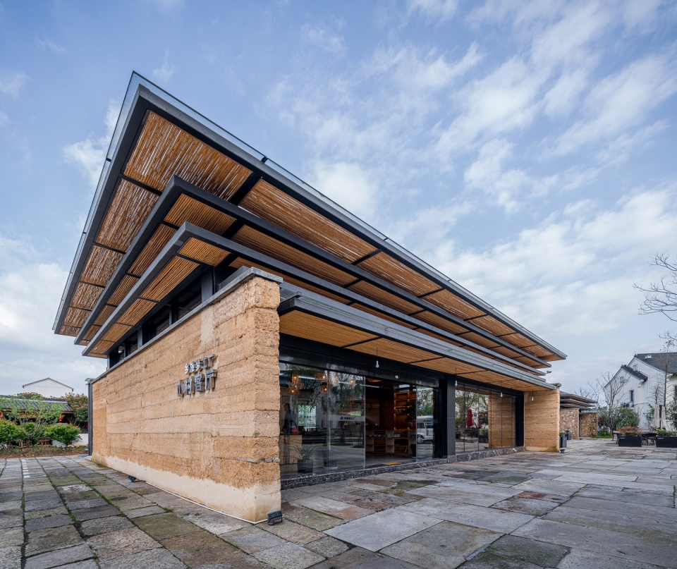 the architecture design of rural culture hall parlor of the village china by shanghai jiaotong university design and research institute