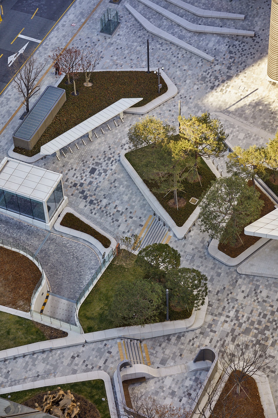 the retrofit of the hanwha hq by unstudio
