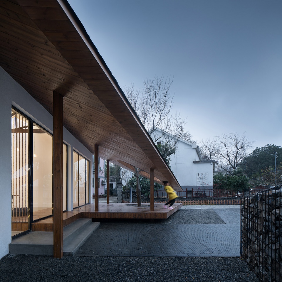 majialong village activity building china by mix architecture