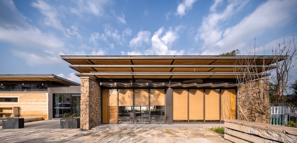 the architecture design of rural culture hall parlor of the village china by shanghai jiaotong university design and research institute