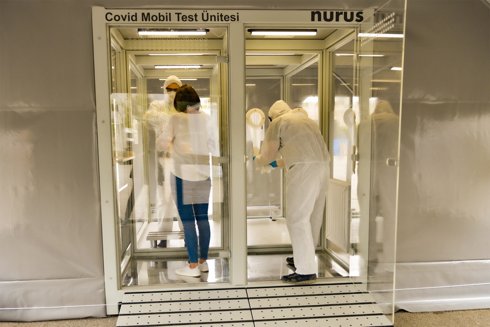 covid19 mobile test unit by nurus