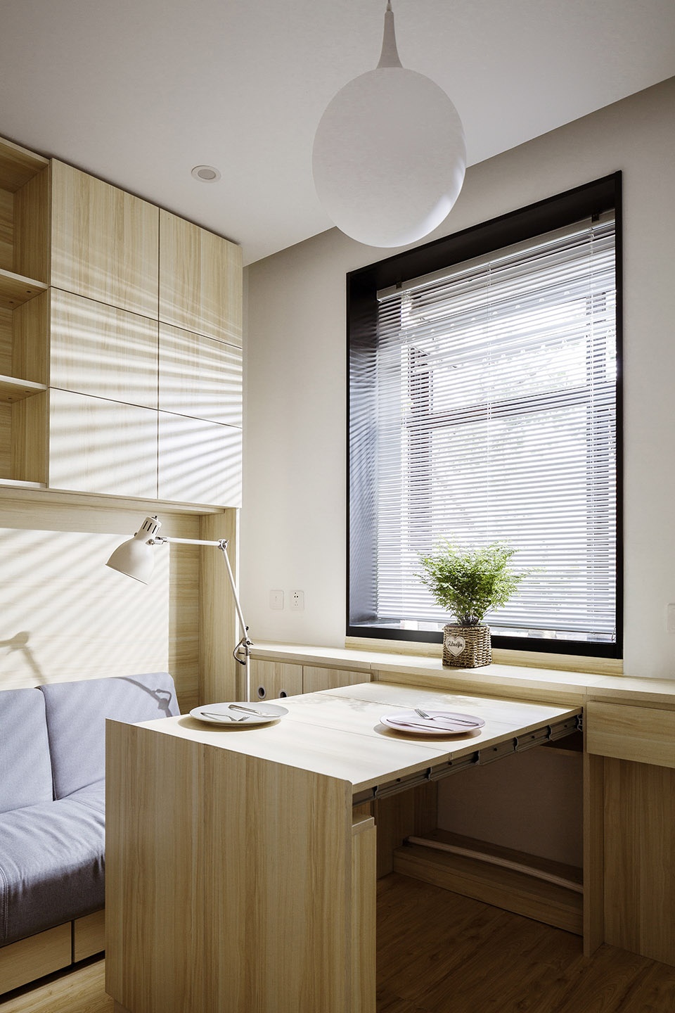 folding space 20 square meters house renovation china by daga architects