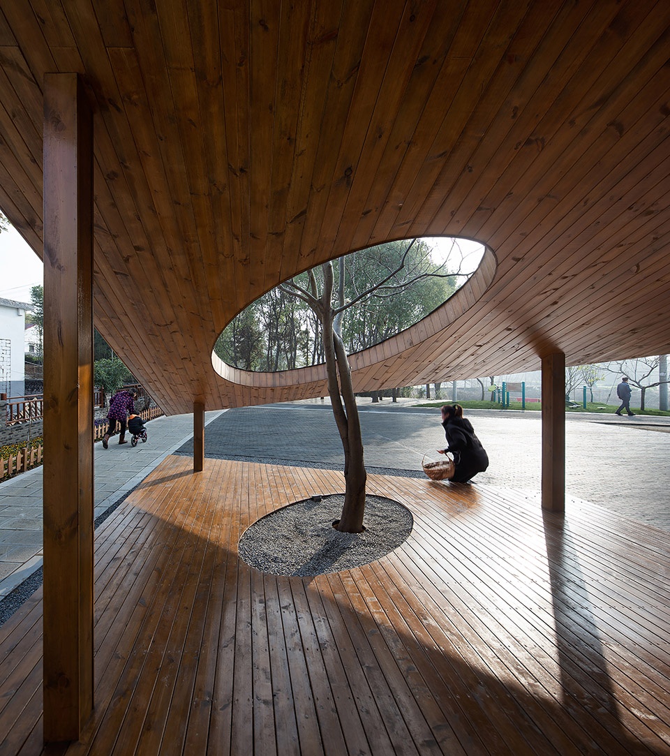 majialong village activity building china by mix architecture