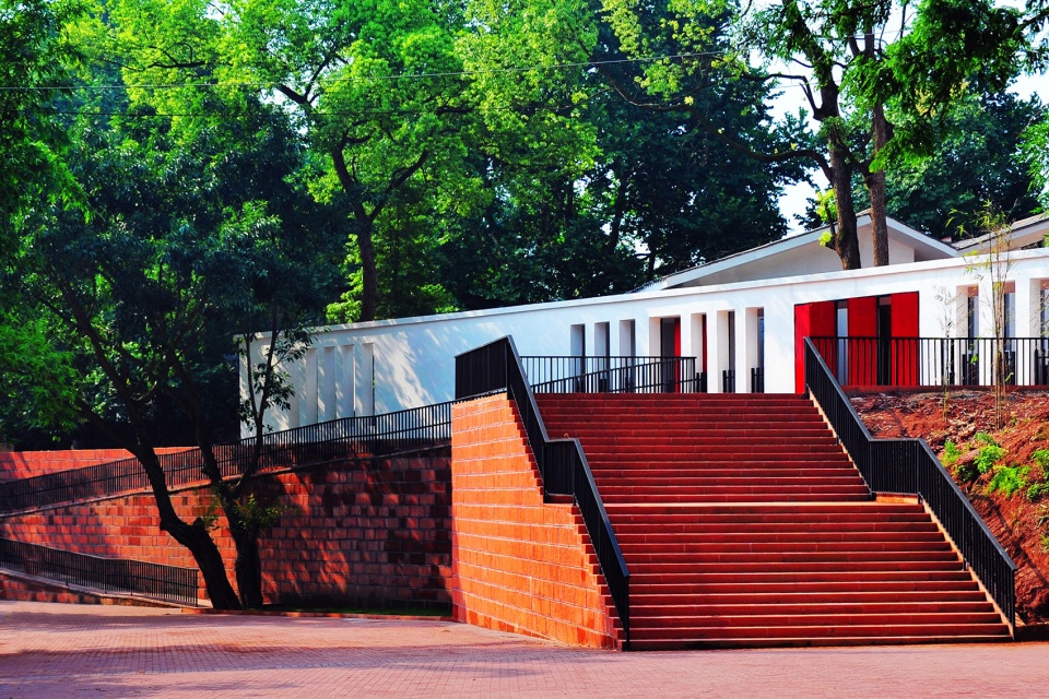 memorial hall in chishui china by west line studio