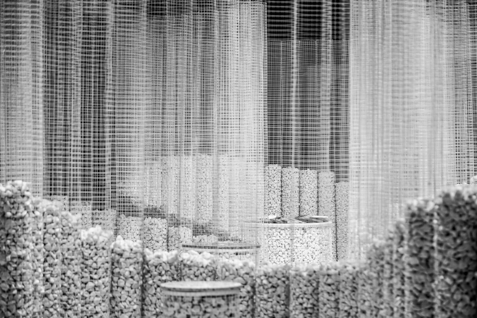 signtone marble pavilion for 2019 guangzhou design week china by cc design