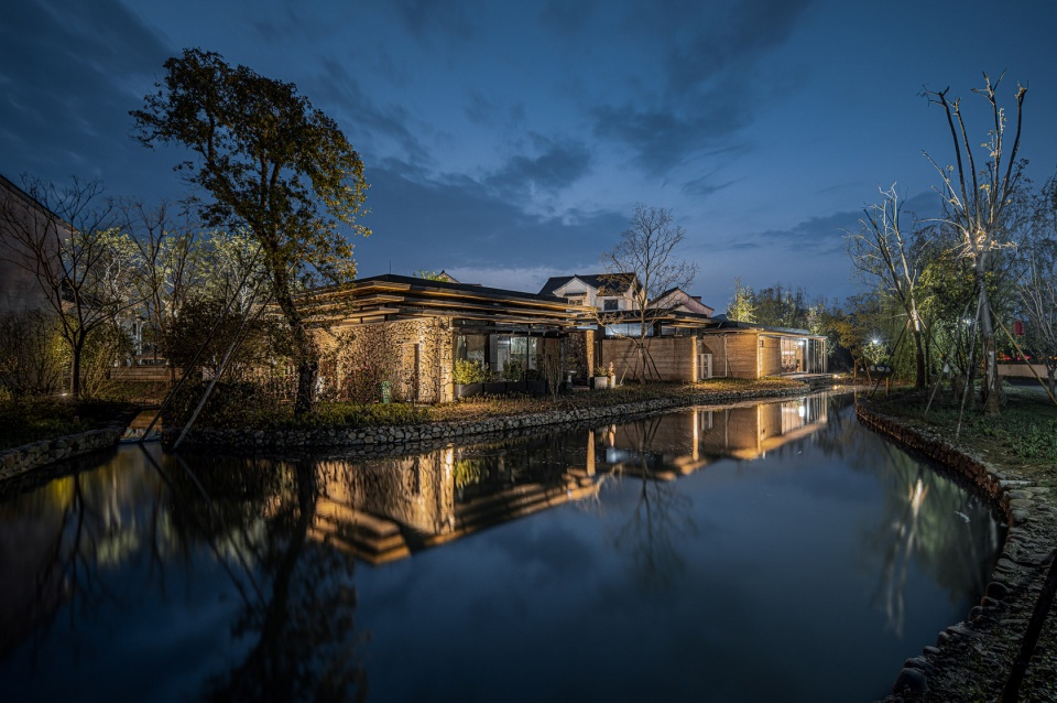 the architecture design of rural culture hall parlor of the village china by shanghai jiaotong university design and research institute