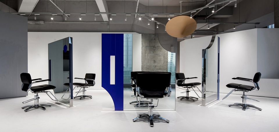 wakeup barber training school china by umor interior design