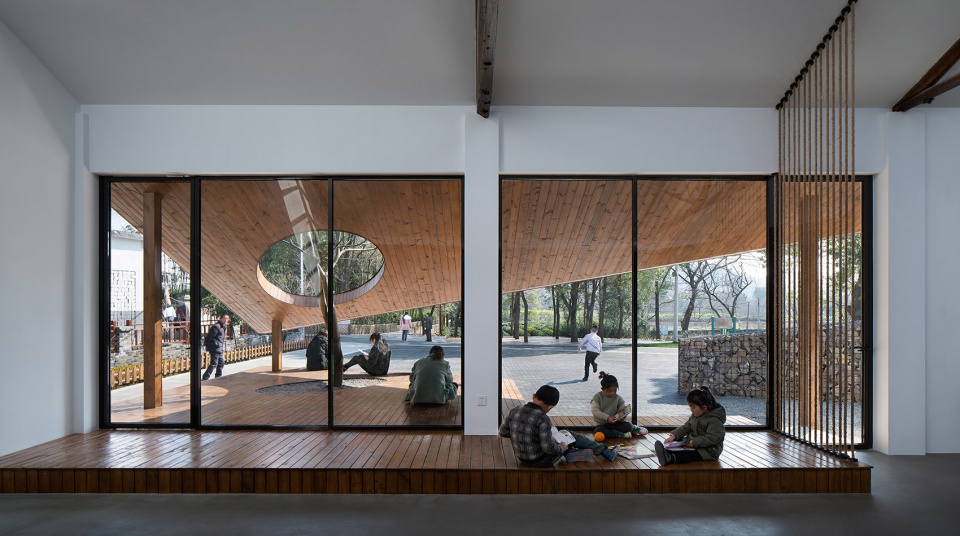 majialong village activity building china by mix architecture