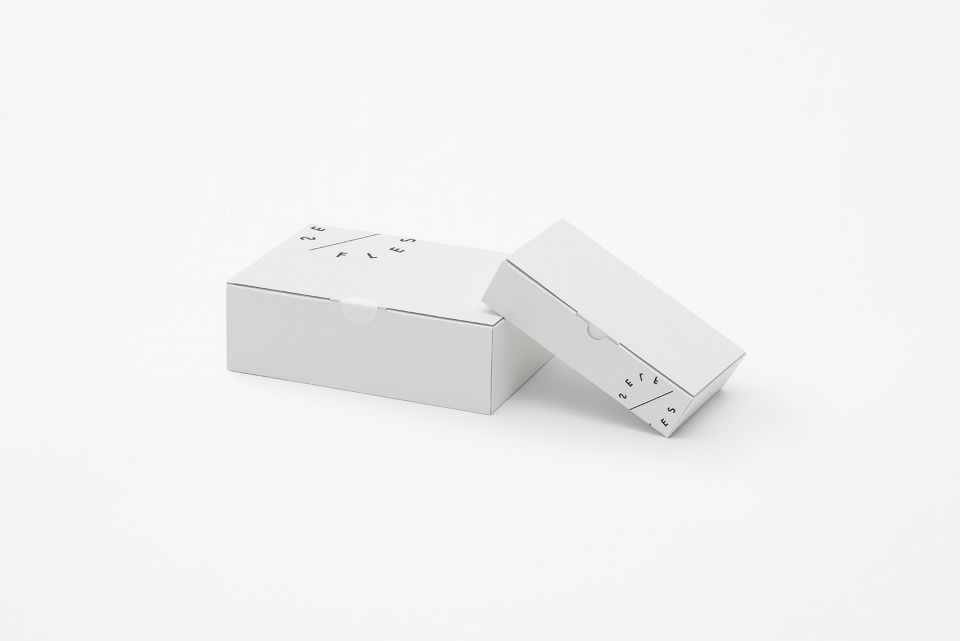 product and packing design for a new online beauty service fles by nendo