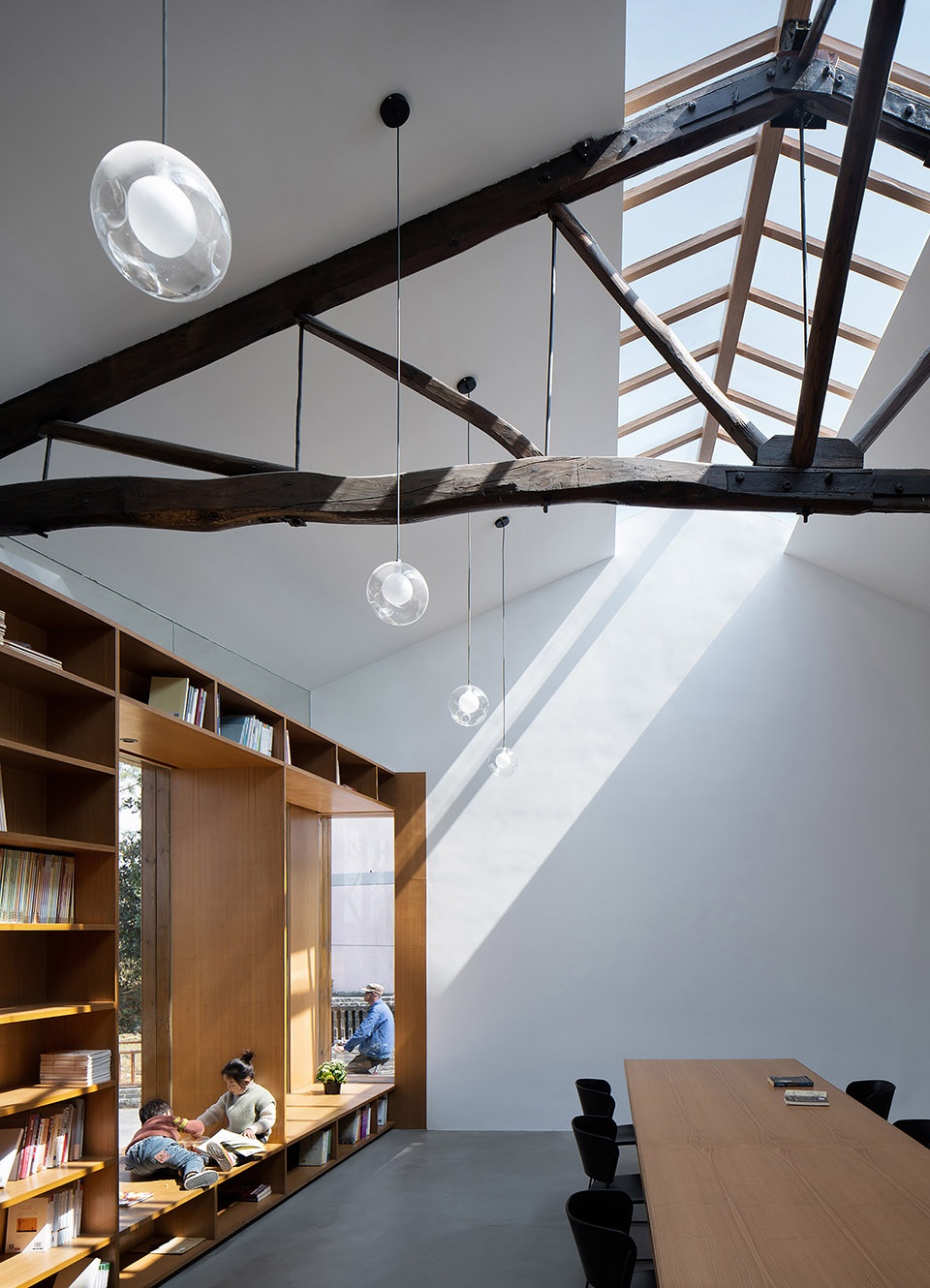 majialong village activity building china by mix architecture
