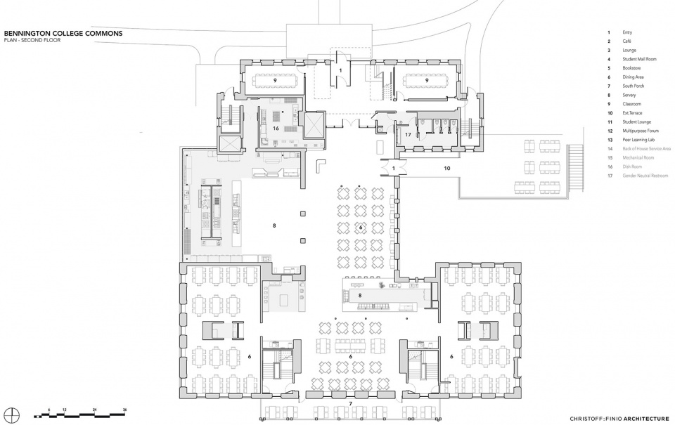 renovation of bennington colleges commons building by christoff finio architecture