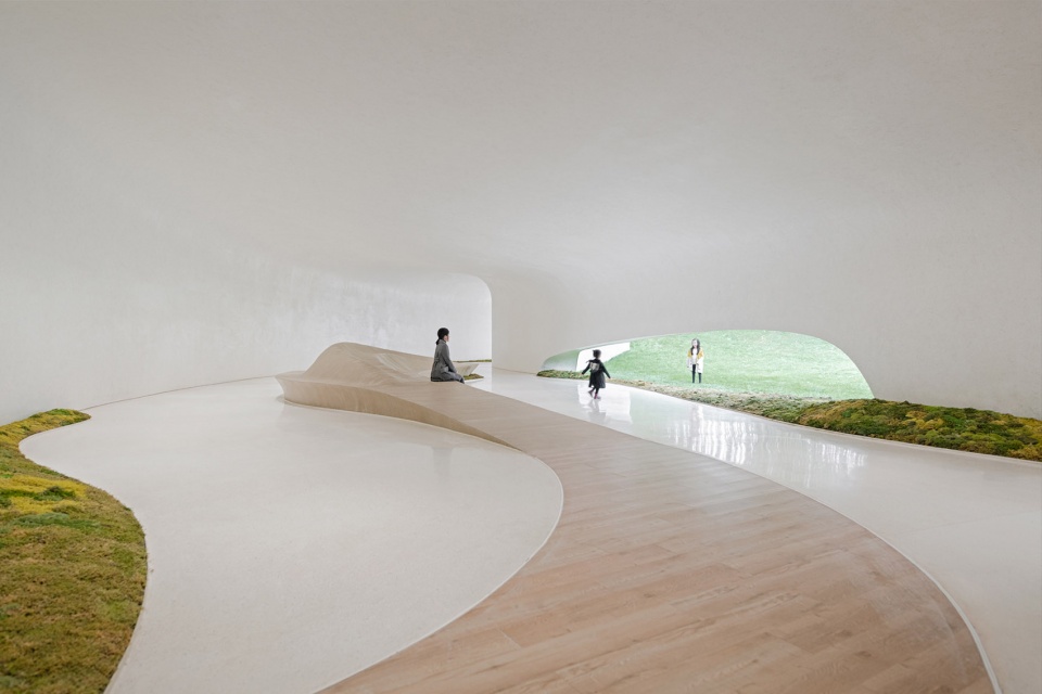 waterfront park of chongqing cultural tourism town china by change studio