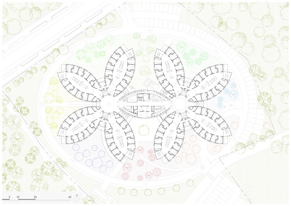 sakuragien aomori elderly nursing home by waiwai