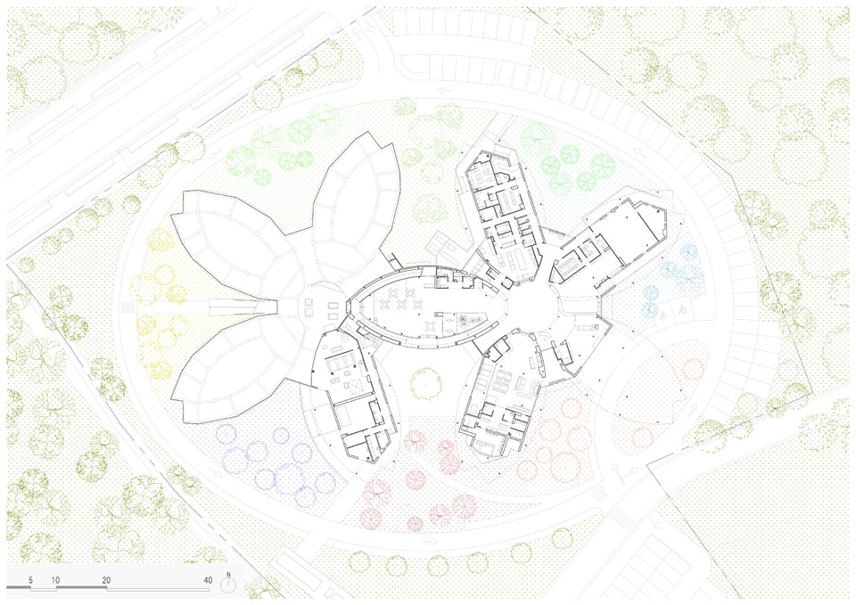 sakuragien aomori elderly nursing home by waiwai