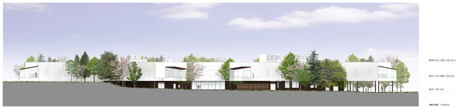 sakuragien aomori elderly nursing home by waiwai