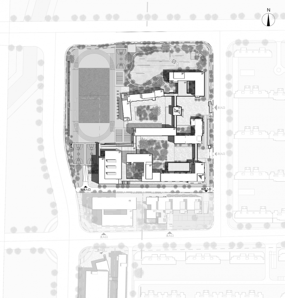 nanjing qixia mountain shibuqiao central school china nanjing bangjian urban architectural group