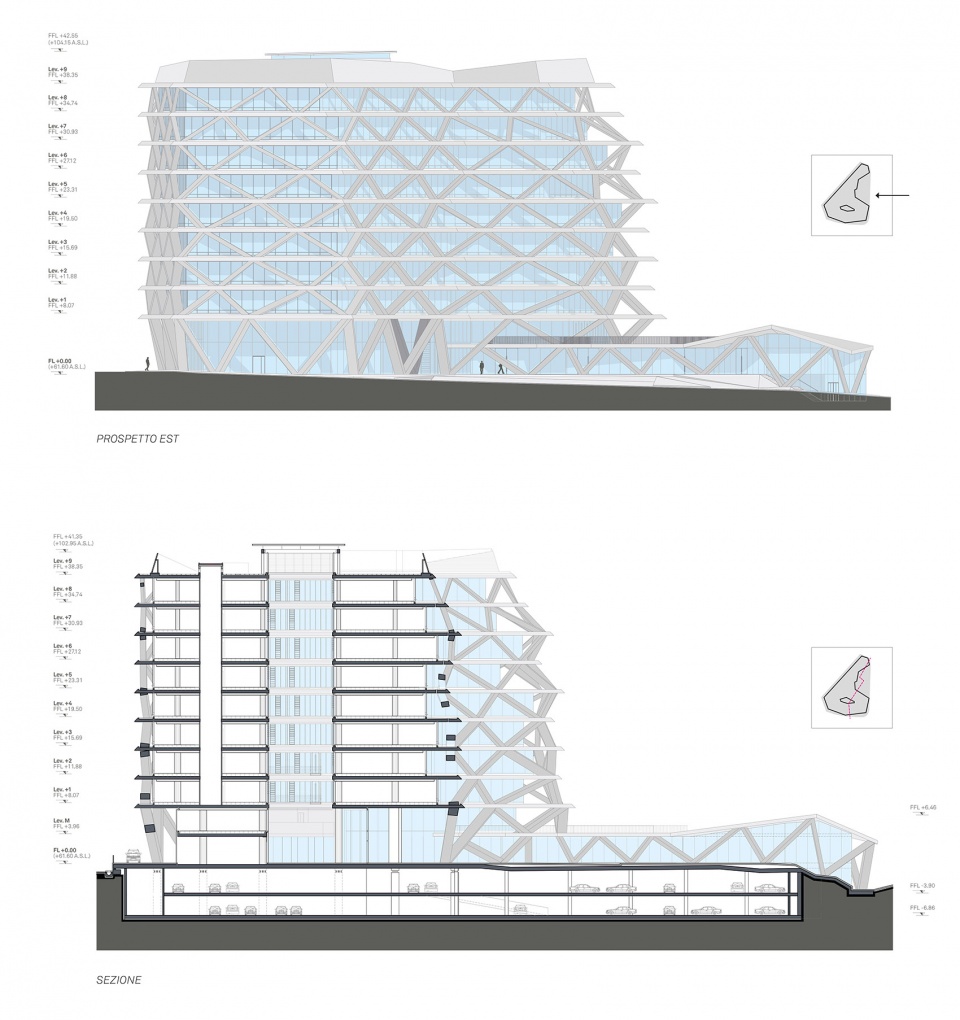 one airport square by mario cucinella architects