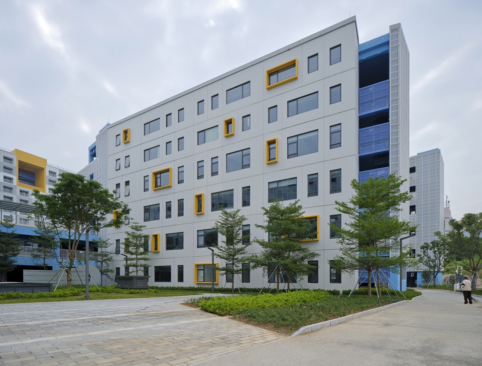 jinlong prefab school, shenzhen, china by crossboundaries