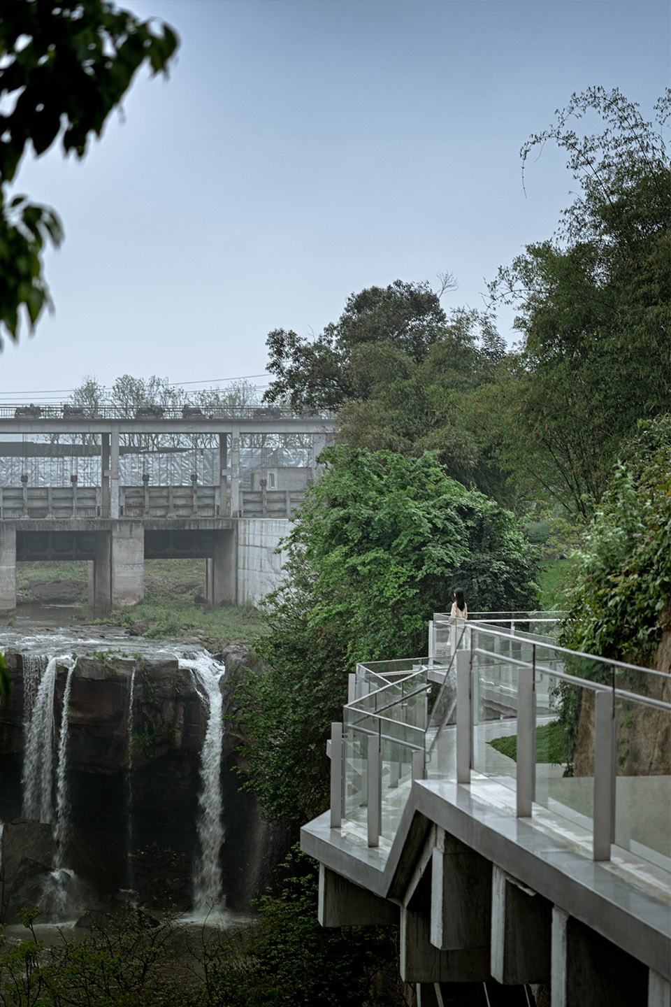 waterfront park of chongqing cultural tourism town china by change studio