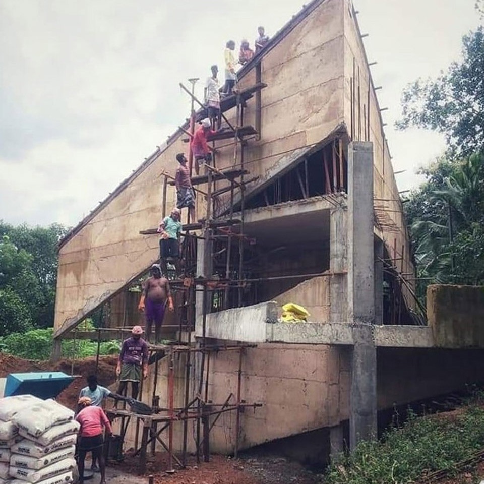 shikhara house by wallmakers