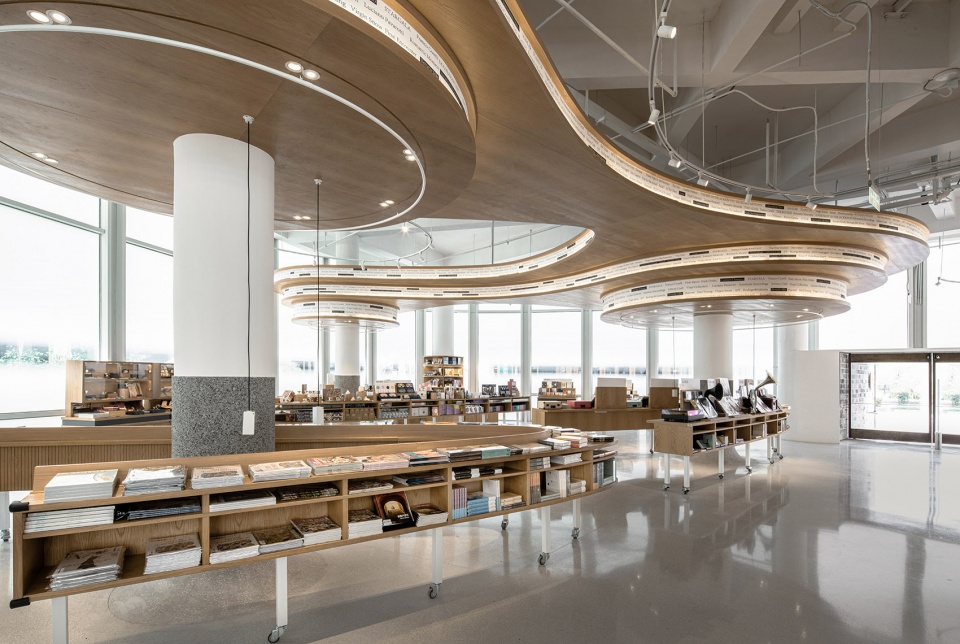 fangting bookstore china by a9a rchitects