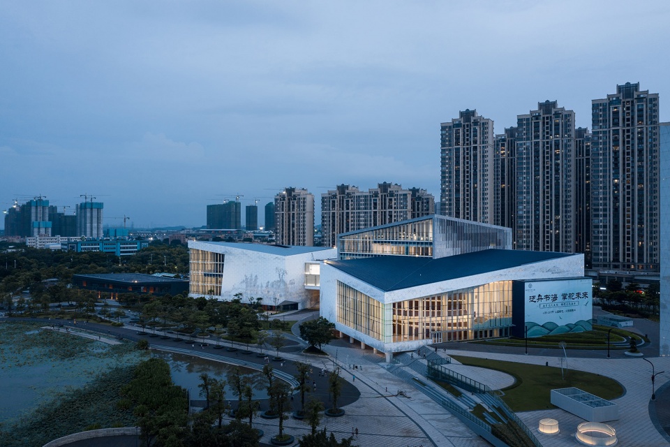 san shui culture complex china by aao zhubo