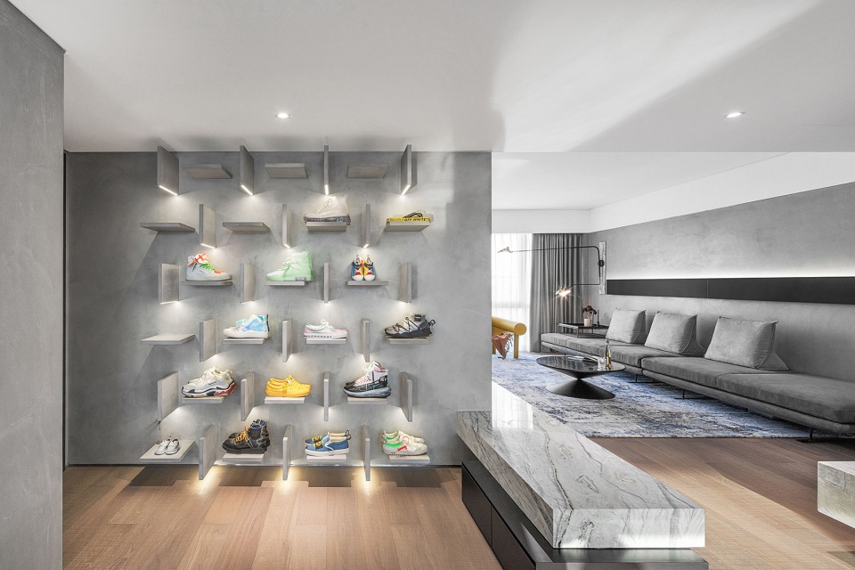 renovation of the apartment beside the huangpu river china by found architects