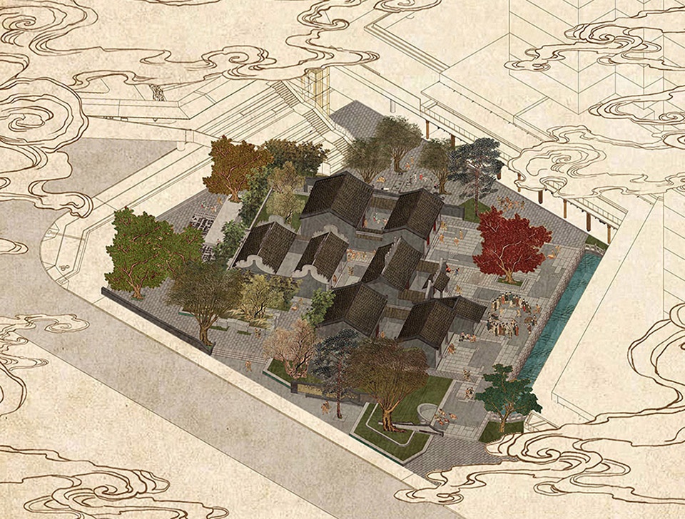 vanke hakka culture exhibition plaza china by gnd design group