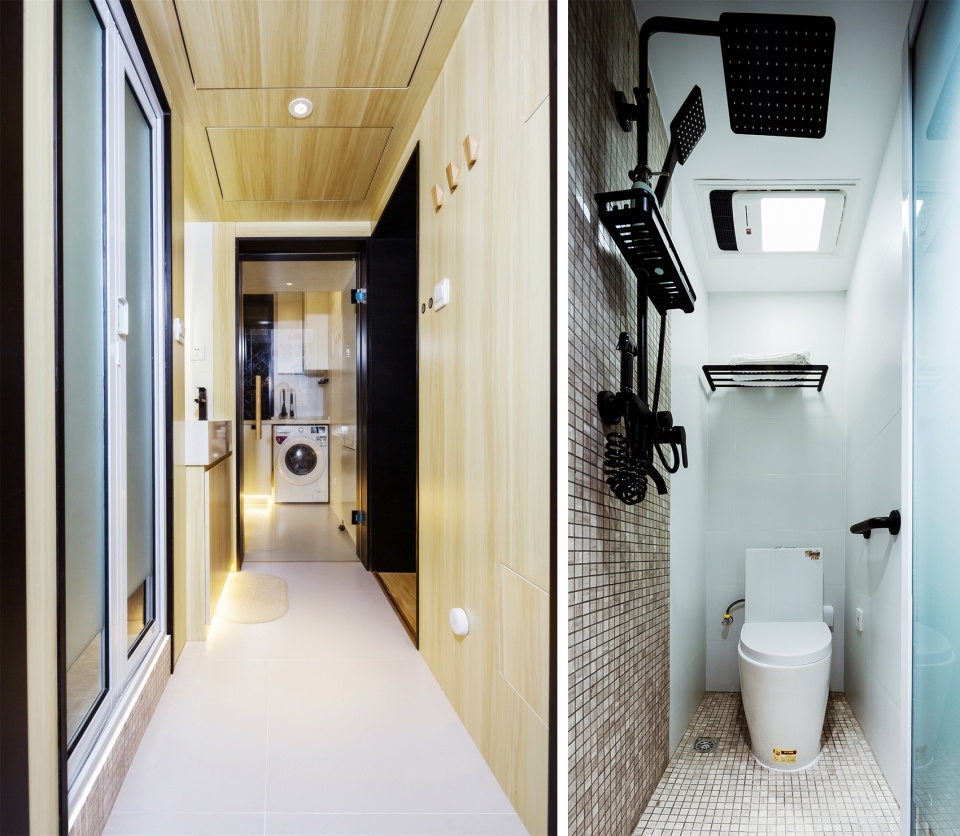 folding space 20 square meters house renovation china by daga architects