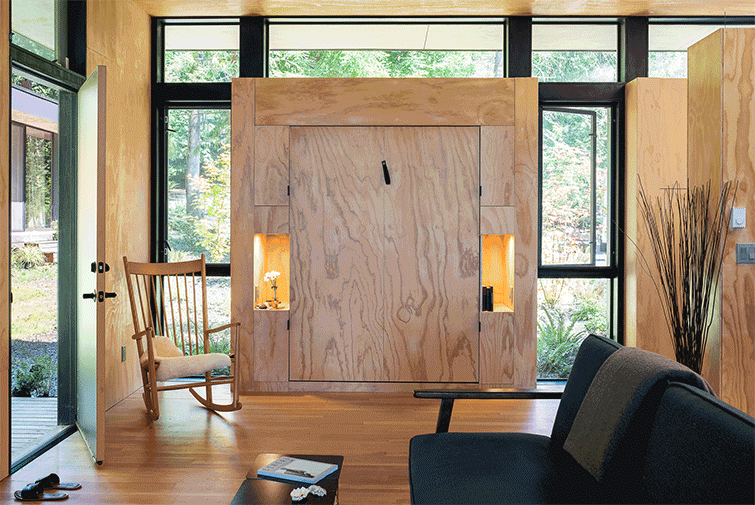 hood cliff retreat by wittman estes architecture landscape