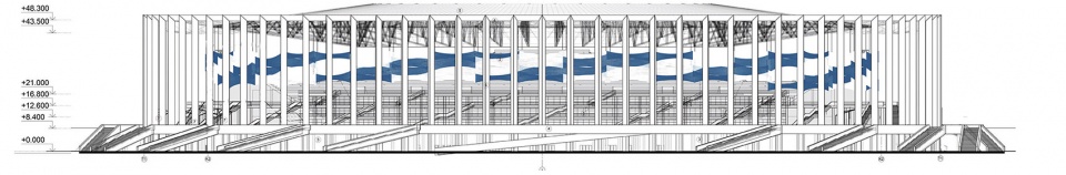 the football stadium in nizhny novgorod by pi arena