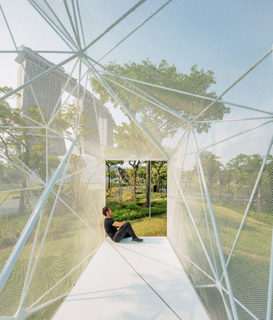 airmesh at gardens by the bay singapore by airlab