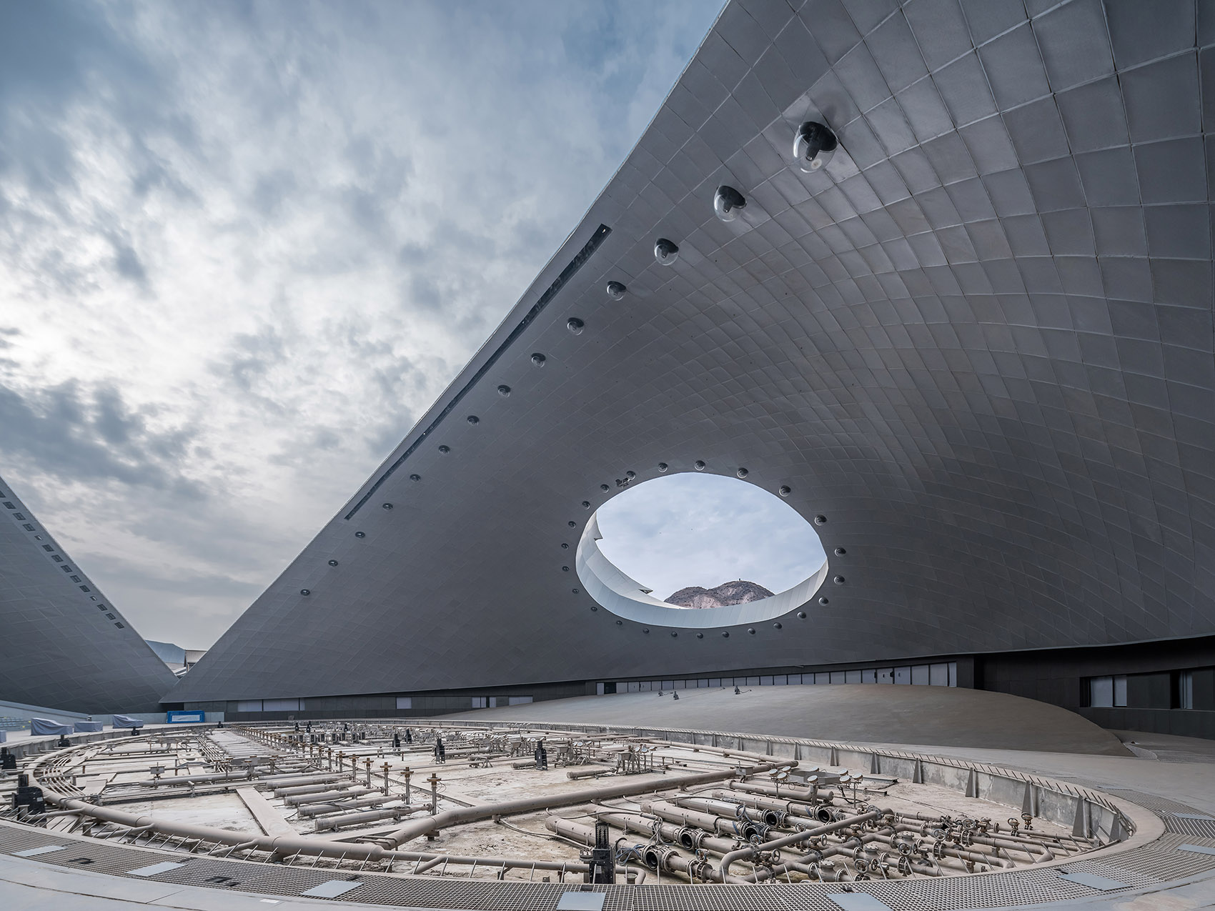 Chinese Culture Exhibition Center in Lanzhou, China by Tengyuan Design ...
