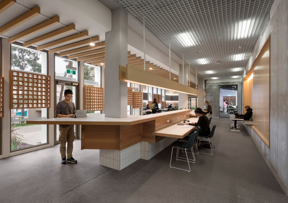 victoria university building c lecture theatres australia by designinc