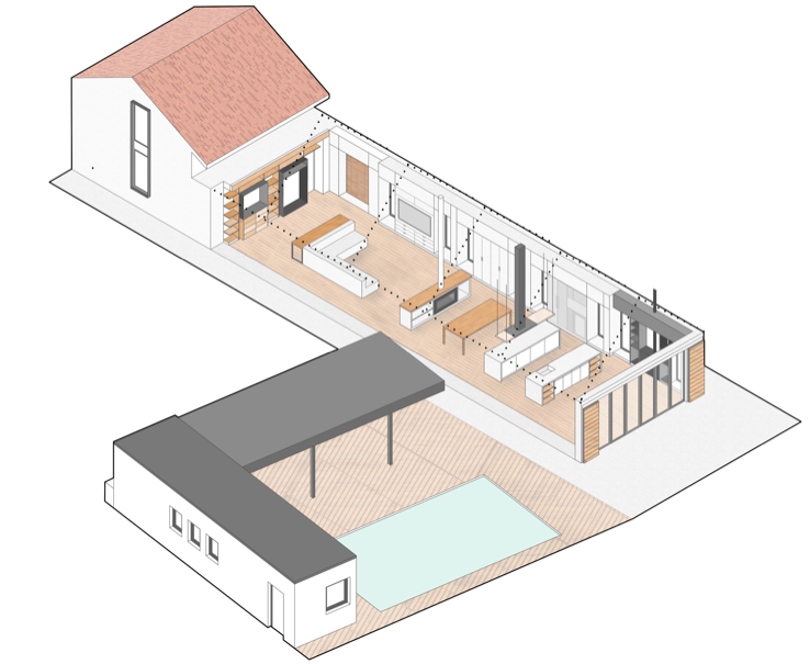 house in guemes conversion of stable into house by zooco estudio