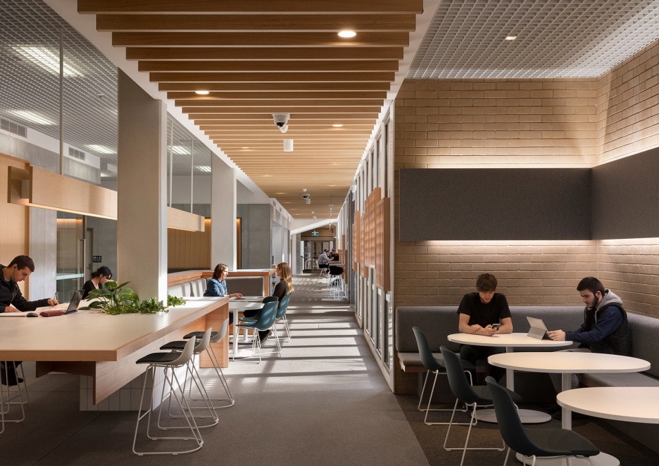 victoria university building c lecture theatres australia by designinc