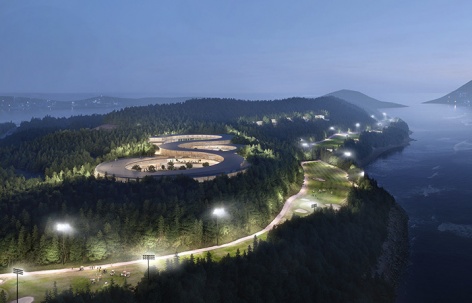 Gyeongdo岛度假区总体规划，韩国 / UNStudio