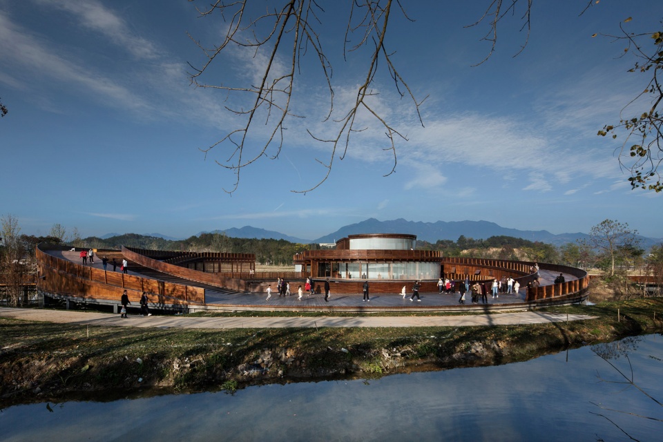 dushan leisure center china by dna design and architecture