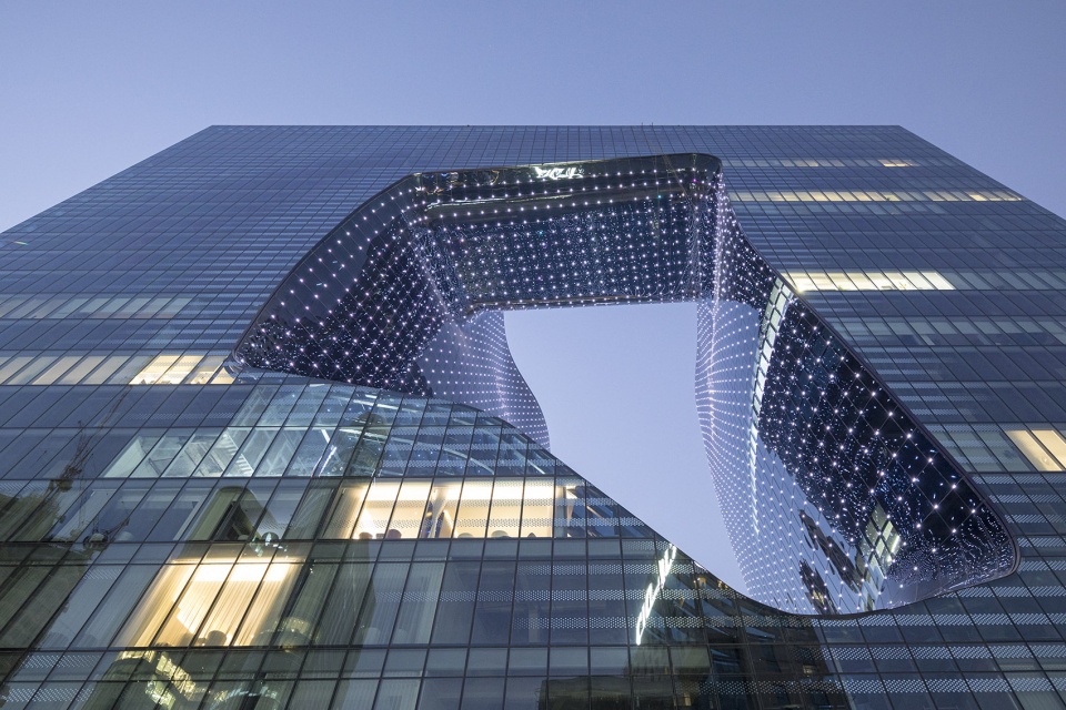 me dubai hotel at the opus zaha hadid architects