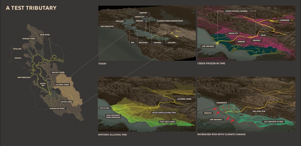 2019 asla analysis and planning award of honor public sediment for alameda creek by scape