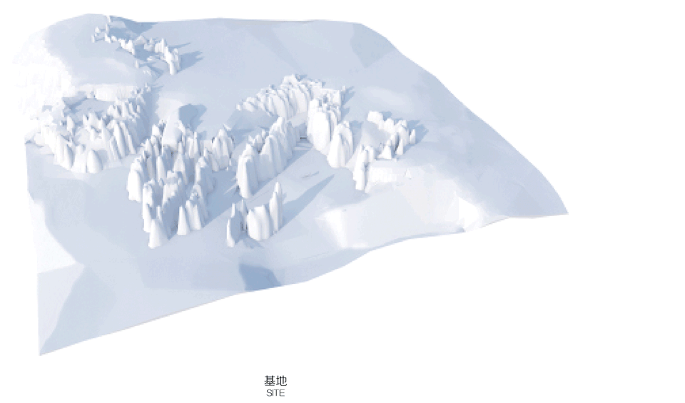 mountain sea art museum china by gad