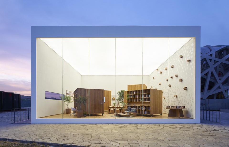 house vision 2018 beijing exhibition no 5 pavilion by b l u e architecture studio