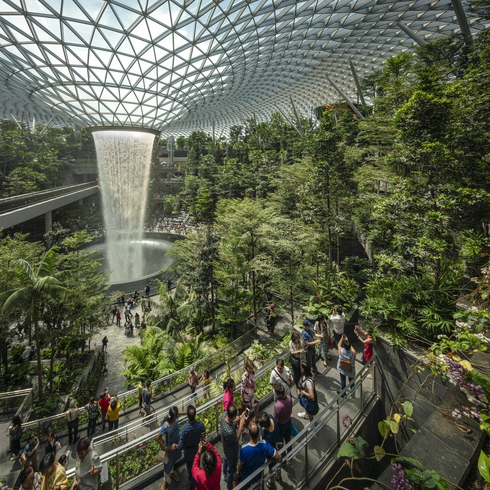 jewel changi airport by safdie architects 960x960